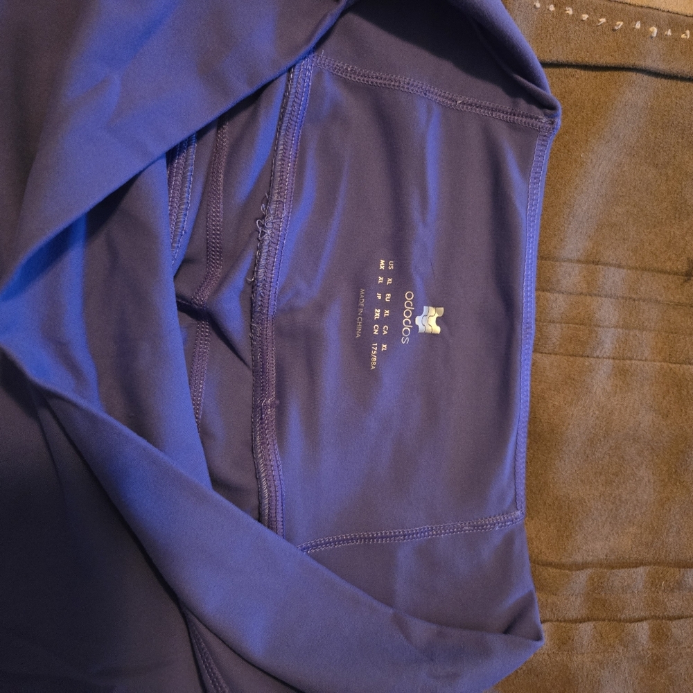 Women's Blue ADIDAS Athletic Shorts. Never Worn! - Picture 3 of 5